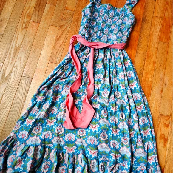 green emerald velvet dress Matilda Jane apron dress 2 – Petite Encore main image 1